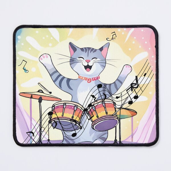 Item preview, Cat said Music Speaks where words fail designed and sold by Vibes-vintage.