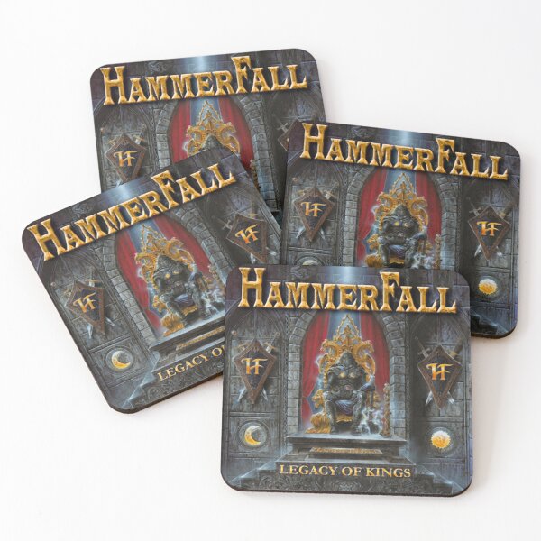 Aperçu de l'œuvre HammerFall - L'héritage des rois album 1998 créée et vendue par Jennifer-lab.