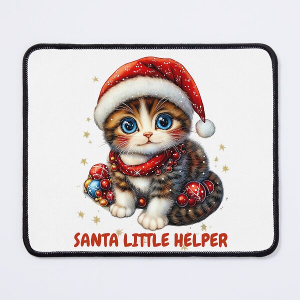 Item preview, Santa Little Kitten Helper designed and sold by BukkyStory.