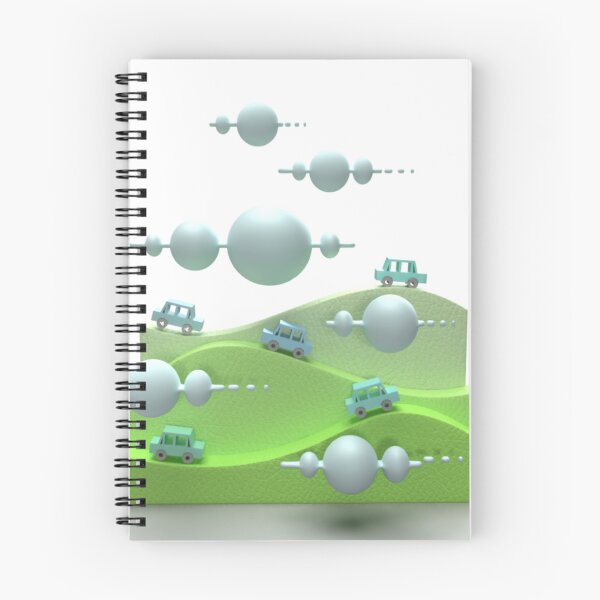 Item preview, Serene Journey- Minimalist Landscape in 3D designed and sold by My-fake-places.