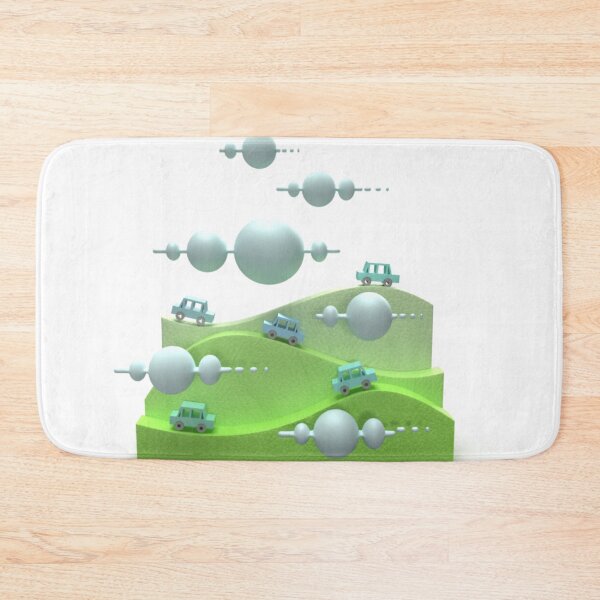 Item preview, Serene Journey- Minimalist Landscape in 3D designed and sold by My-fake-places.