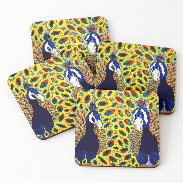 Item preview, Peacocks II designed and sold by Gluecknika.