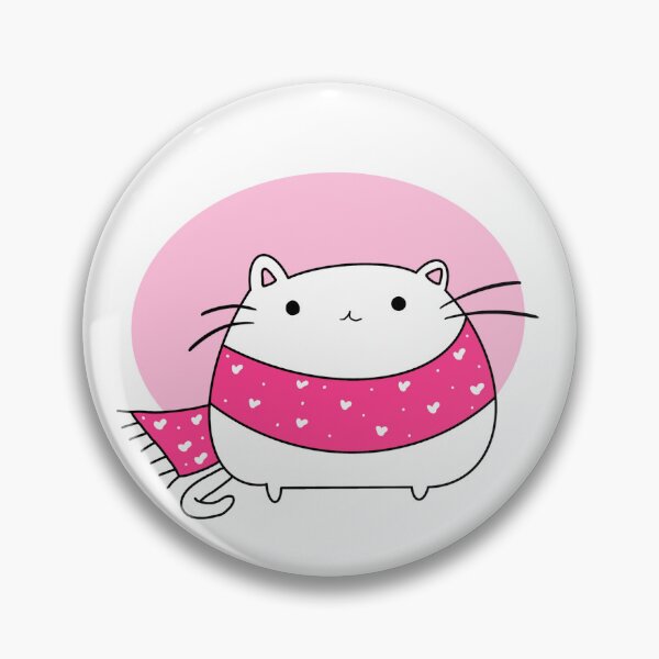Item preview, A few shades of pink and a cute cat designed and sold by giraffteee.