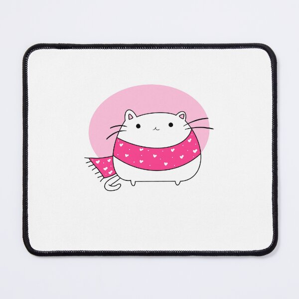 Item preview, A few shades of pink and a cute cat designed and sold by giraffteee.