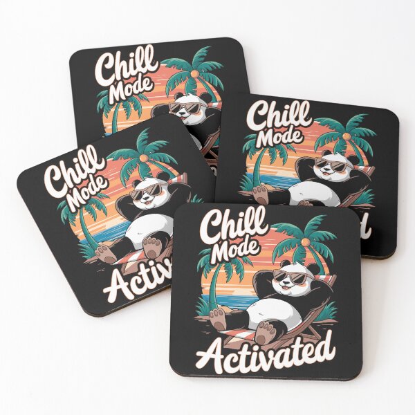Item preview, Chill Mode Activated Relaxing Panda designed and sold by InsanseCreation.