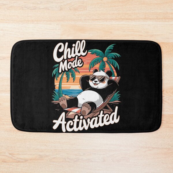 Item preview, Chill Mode Activated Relaxing Panda designed and sold by InsanseCreation.