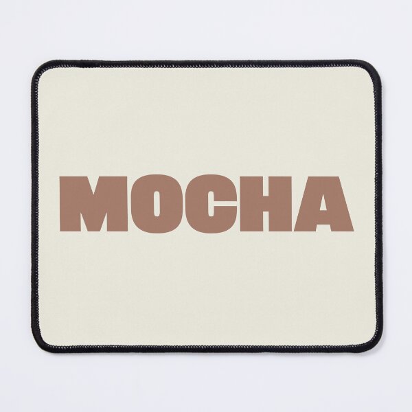 Item preview, Mocha Typography designed and sold by ellenhenry.