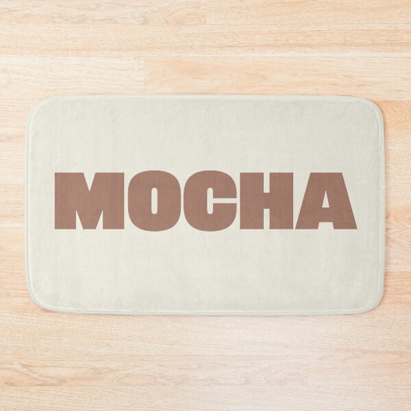 Item preview, Mocha Typography designed and sold by ellenhenry.