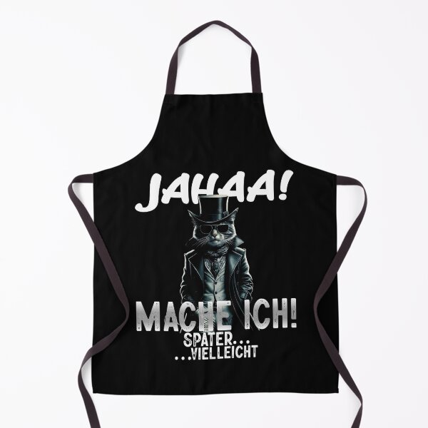 Item preview, Jahaa Mache Mache Ich Später Vielleicht - Cool Katze - Lustiges Zitat designed and sold by Smix Pixels.