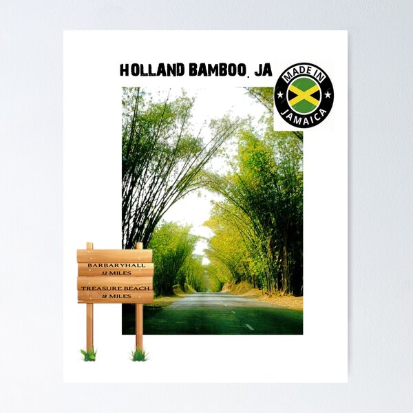 Item preview, Location Holland Bamboo, St Elizabeth designed and sold by ReggaeUrban.