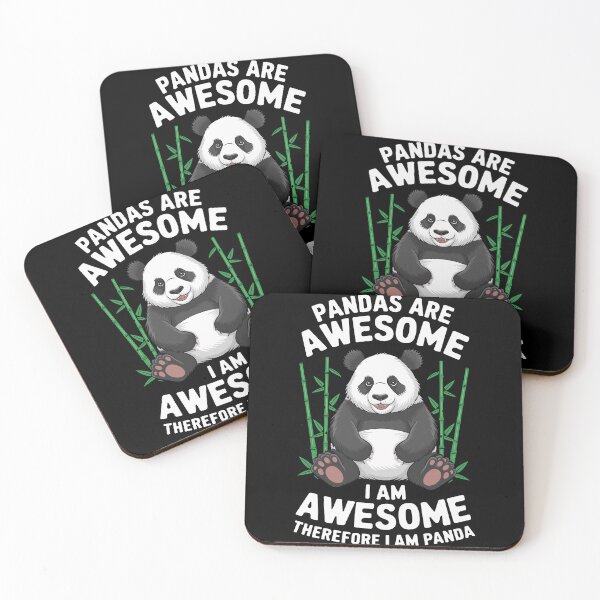 Item preview, Pandas Are Awesome Therefore I Am Panda designed and sold by InsanseCreation.