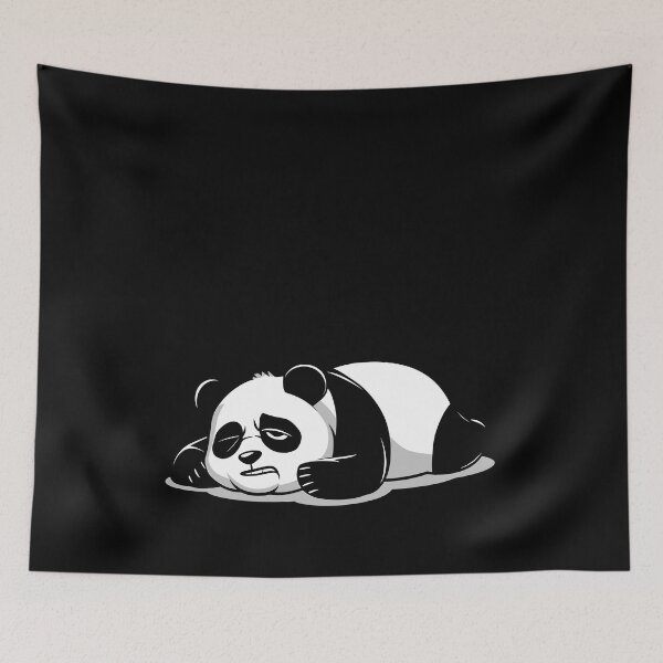 Item preview, Funny Panda I Hate Mornings Saying designed and sold by InsanseCreation.