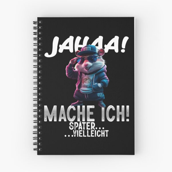 Item preview, Jahaa Mache Mache Ich Später Vielleicht - Cool Hamster - Lustiges Zitat  designed and sold by Smix Pixels.