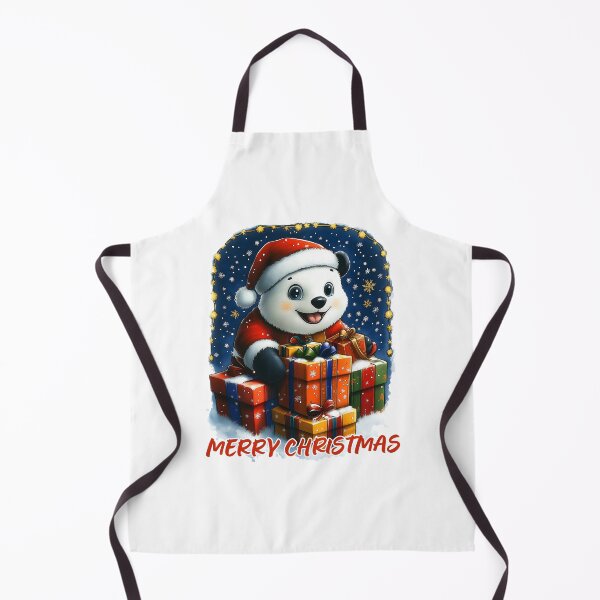 Item preview, Merry Christmas Panda designed and sold by BukkyStory.
