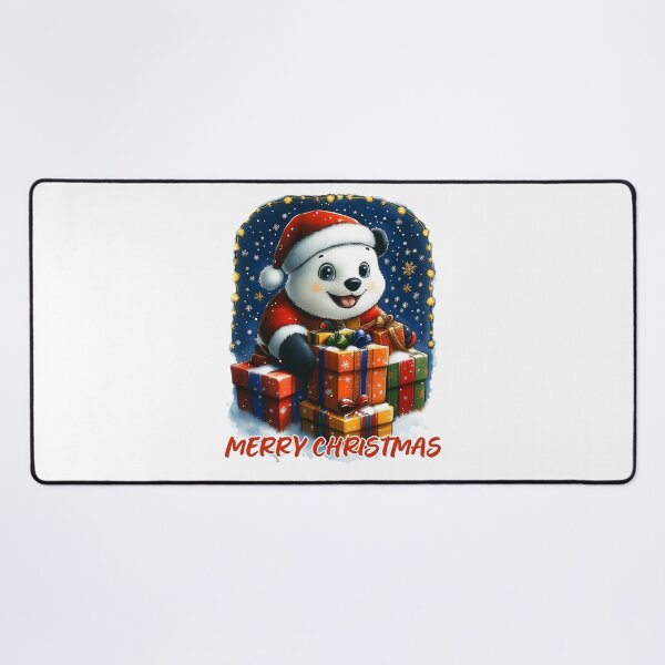 Item preview, Merry Christmas Panda designed and sold by BukkyStory.