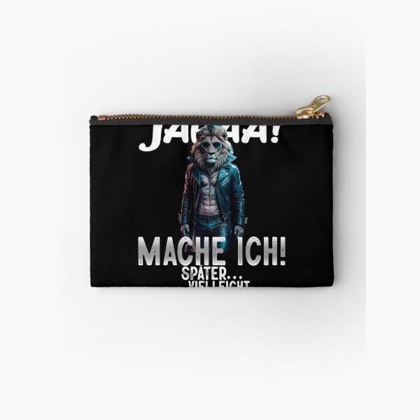Item preview, Jahaa Mache Mache Ich Später Vielleicht - Cool Löwe  - Lustiges Zitat  designed and sold by Smix Pixels.