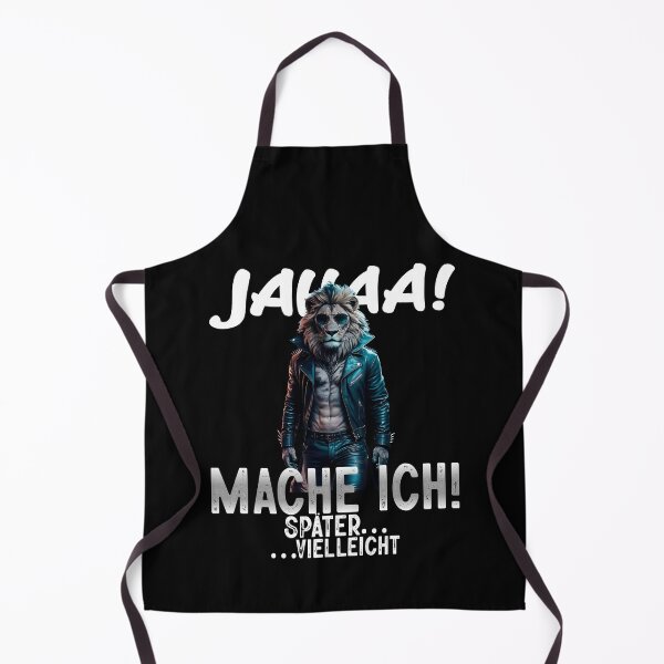 Item preview, Jahaa Mache Mache Ich Später Vielleicht - Cool Löwe  - Lustiges Zitat  designed and sold by Smix Pixels.