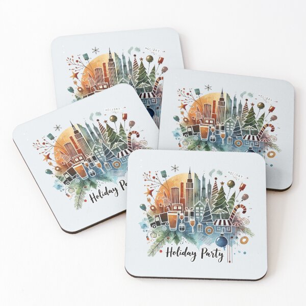 Item preview, "Holiday Party" Happy Festival  designed and sold by Nanthanon.