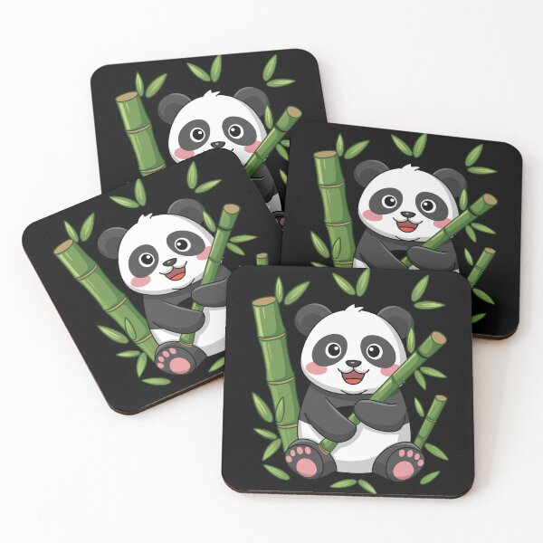 Item preview, Adorable Panda Eating Bamboo designed and sold by InsanseCreation.