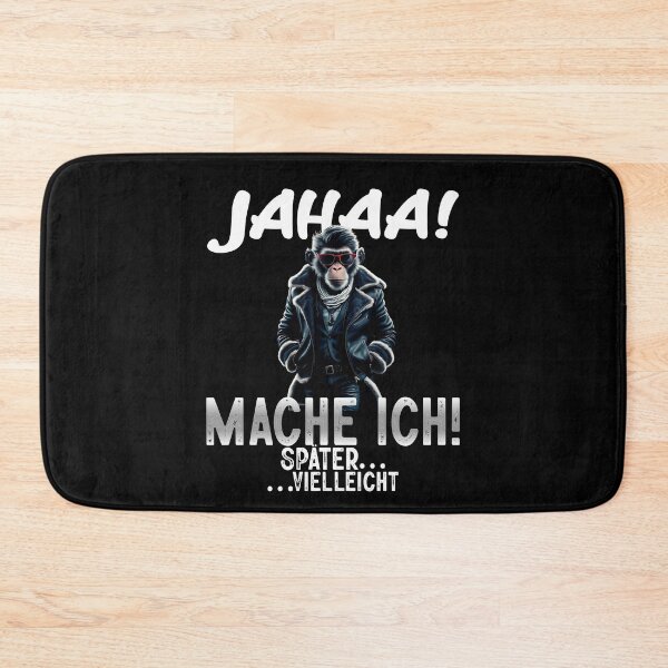 Item preview, Jahaa Mache Mache Ich Später Vielleicht - Cool Affe  - Lustiges Zitat  designed and sold by Smix Pixels.