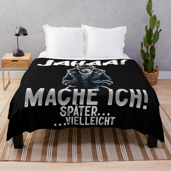 Item preview, Jahaa Mache Mache Ich Später Vielleicht - Cool Affe  - Lustiges Zitat  designed and sold by Smix Pixels.