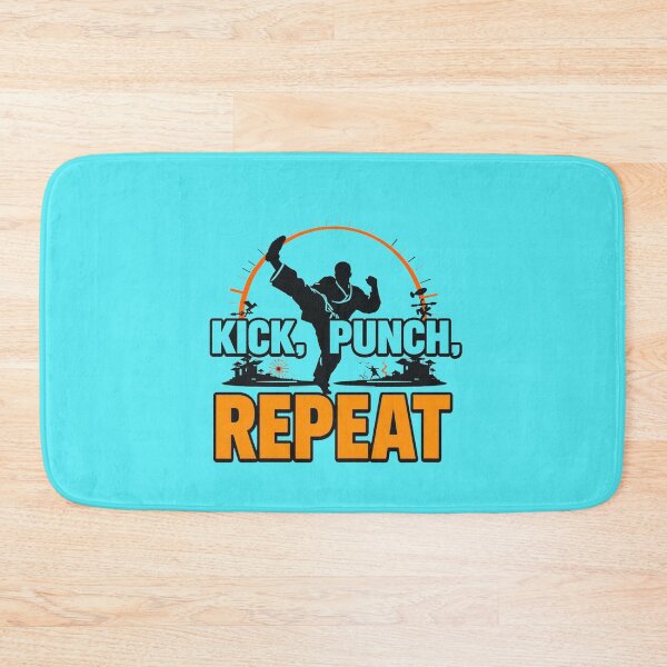 Item preview, Martial Arts Mastery Punch Kick Repeat Karate Kung Fu Combat designed and sold by Kia Blaze.