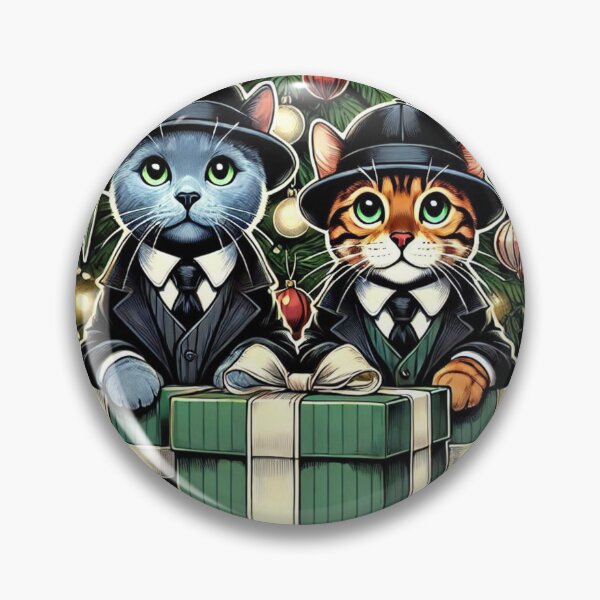Item preview, christmas cats designed and sold by evenement3102.