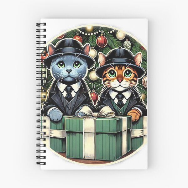 Item preview, christmas cats designed and sold by evenement3102.
