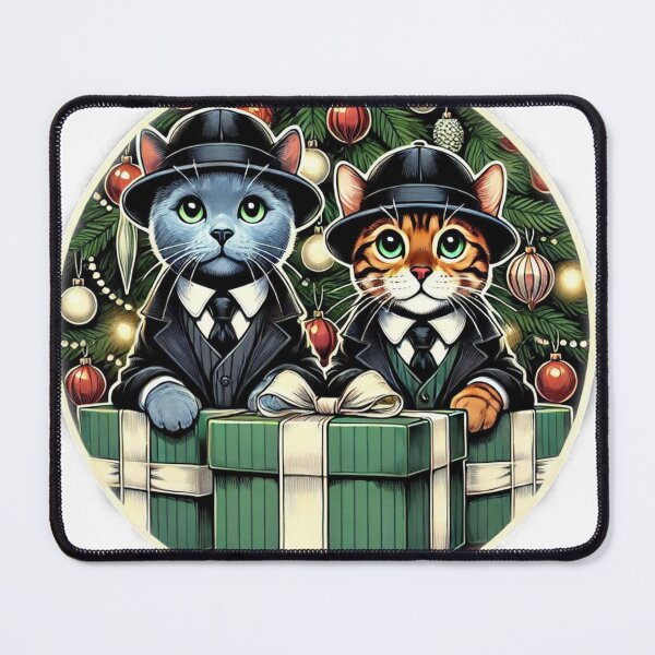 Item preview, christmas cats designed and sold by evenement3102.