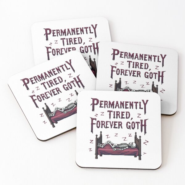 Item preview, Goth Pixel - PERMANENTLY TIRED, FOREVER GOTH designed and sold by SignumShop.
