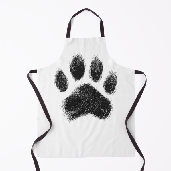 Item preview, Rustic Chalk Paw Print Tribute designed and sold by Fageg.
