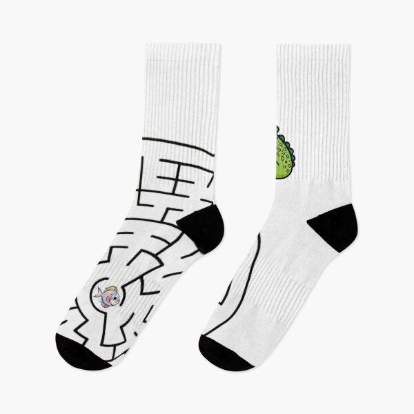 Item preview, Maze with Treats - Crocodile & Fish designed and sold by nature. electrified..