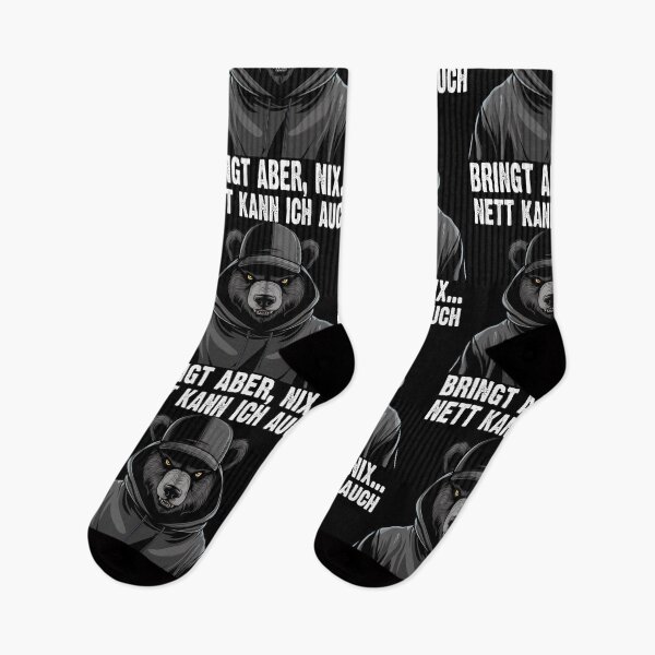 Item preview, Nett Kann Ich Auch Bringt Aber , Nix  - Cooles Bär  - Lustiges Zitat  designed and sold by Smix Pixels.