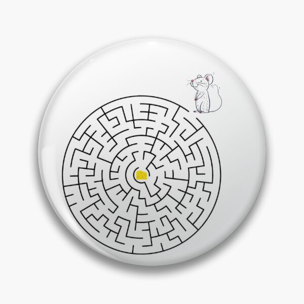 Item preview, Maze with Treats - Mouse & Cheese designed and sold by nature. electrified..