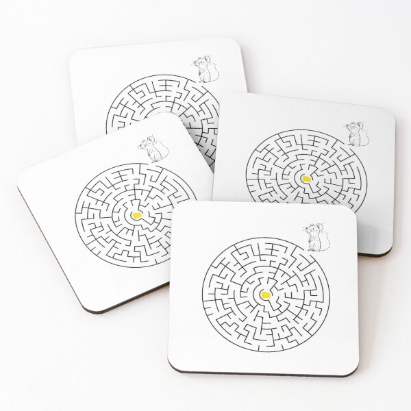 Item preview, Maze with Treats - Mouse & Cheese designed and sold by nature. electrified..