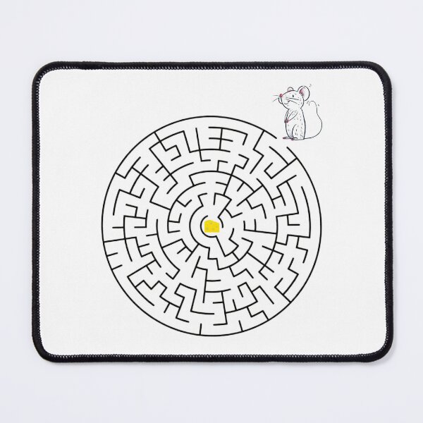 Item preview, Maze with Treats - Mouse & Cheese designed and sold by nature. electrified..