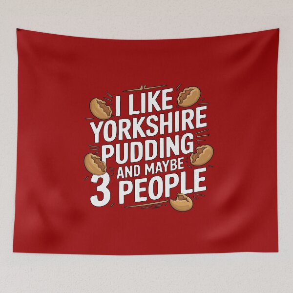 Item preview, I Like Yorkshire Pudding And Maybe Three People designed and sold by MGRcompany.