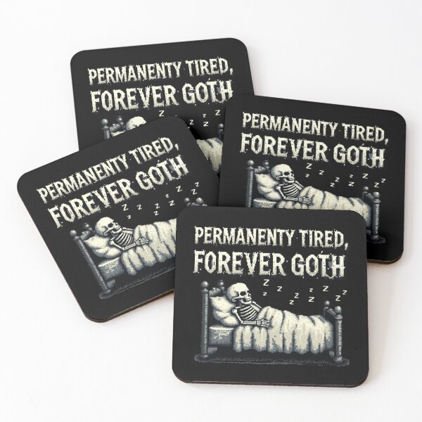 Item preview, Goth Pixel - PERMANENTLY TIRED, FOREVER GOTH designed and sold by SignumShop.