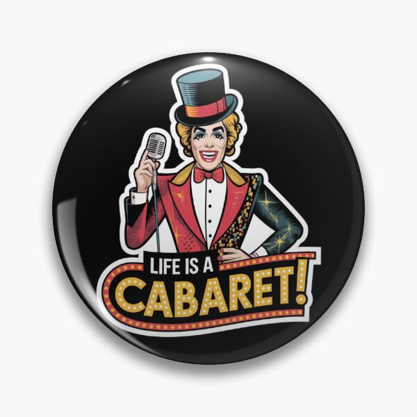 Item preview,  Vibrant Cabaret Emcee Art Deco-Inspired T-Shirt designed and sold by TheDesignMingle.