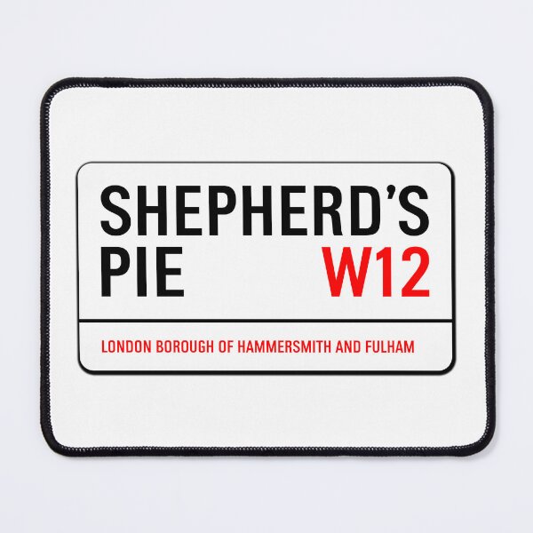 Item preview, Classic London Shepherd's Pie Road Sign V1a designed and sold by RetrospectUK.