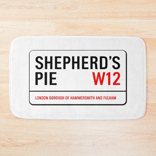 Item preview, Classic London Shepherd's Pie Road Sign V1a designed and sold by RetrospectUK.