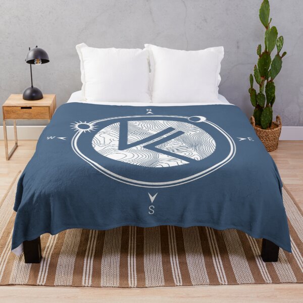 Item preview, Compass N°1 Kailani White s/dark - Textiles designed and sold by SailingKailani.