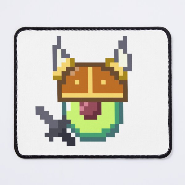 Item preview, Copia de viking persea Americana avocado pixel art designed and sold by ZerpaGiovanna.