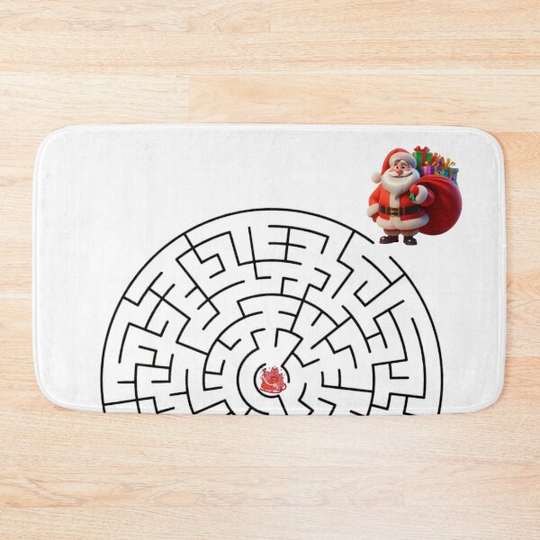 Item preview, Christmas Maze - Santa Claus & Sleigh designed and sold by nature. electrified..
