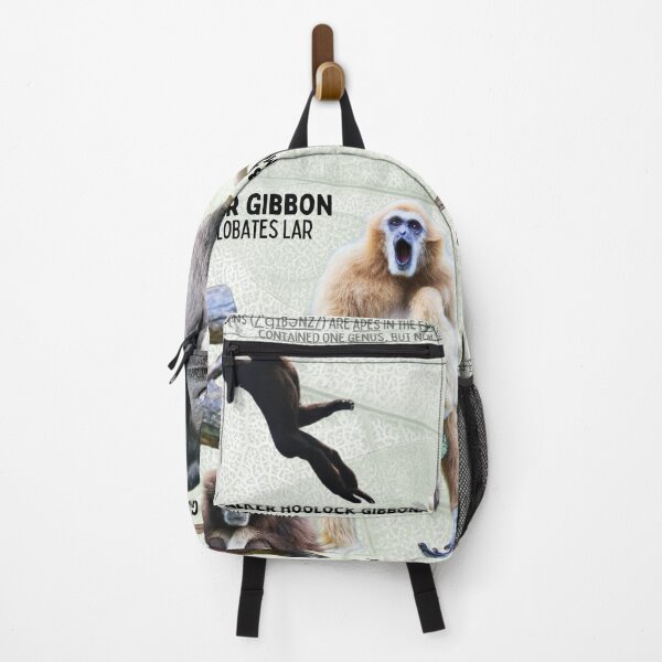 Item preview, Gibbons of the world Siamangs Lar gibbons javan Gibbon hoolock gibbon designed and sold by wesleykshaver.