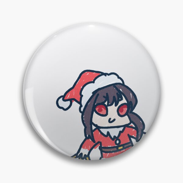 Item preview, Mommy Yor in Santa costume in kids Drawing Chibi Sticker designed and sold by NekoVoiid.