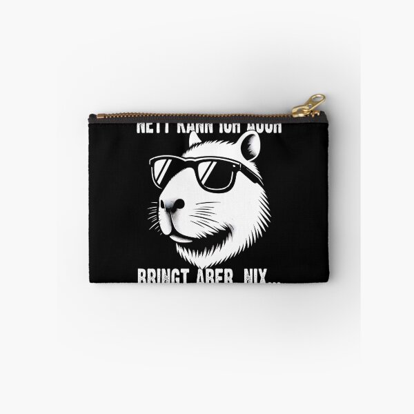 Item preview, Nett Kann Ich Auch Bringt Aber , Nix  - Cooles Wasserschwein  - Lustiges Zitat  designed and sold by Smix Pixels.