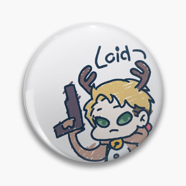 Item preview, Daddy Loid in Santa costume in kids Drawing Chibi Sticker designed and sold by NekoVoiid.