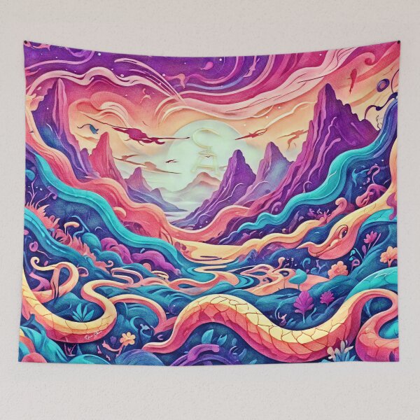 Item preview, the sun of hook  psychedelic journey designed and sold by Hen-C-Art.