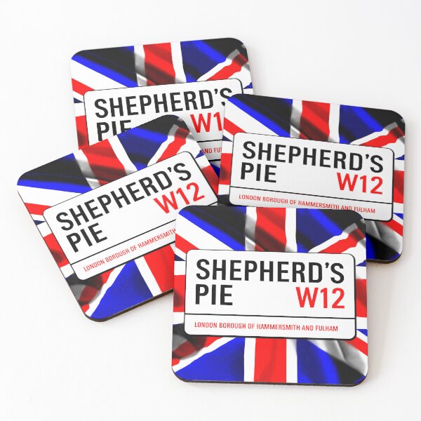 Item preview, Classic London Shepherd's Pie Road Sign V1b designed and sold by RetrospectUK.